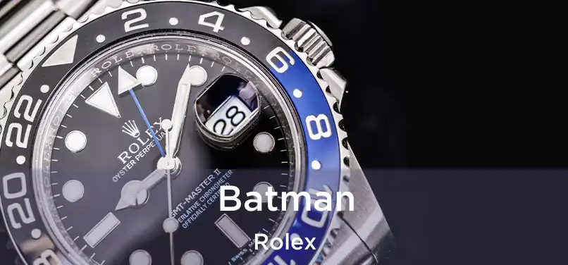  Batman Rolex